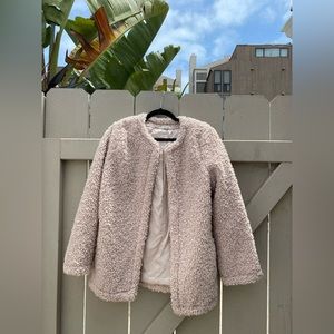 Max studio teddy jacket